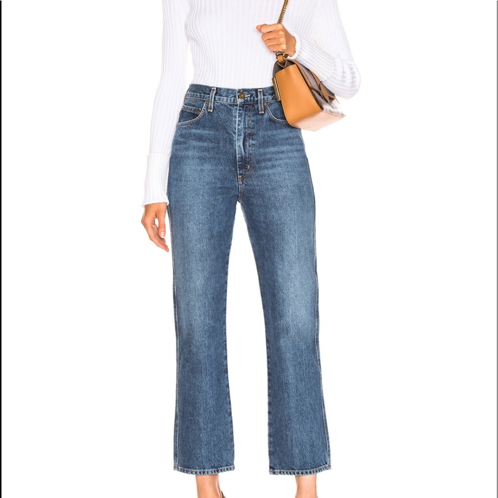 AGoldE pinch waist Denim
